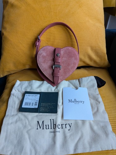 Mulberry roxanne mini heart - mulberry,