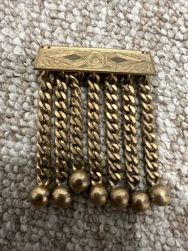 Vintage masonic apron tassels - masonic,