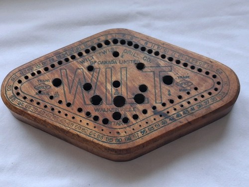 Vintage wooden drill bit - , stand