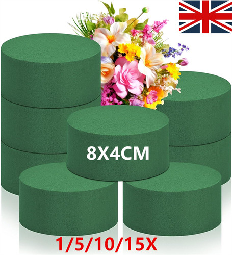 10x round floral - floral, foam