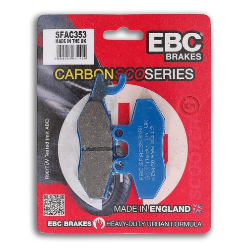 Brake pads anterior - brake, carbon