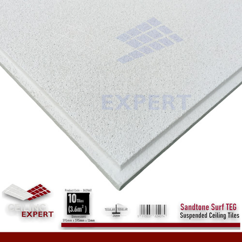 Suspended ceiling tiles - suspended,