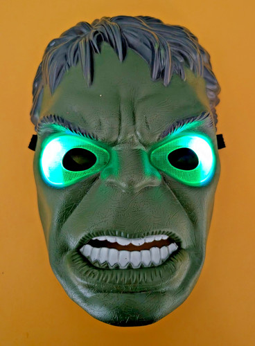 Incredible hulk mask - incredible, w/