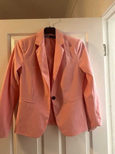 Zara women pink polyester - zara,