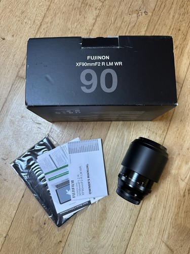 Fuji 90mm lens - f2,