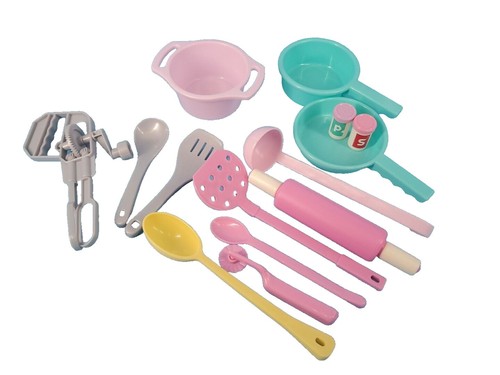 Pretend cooking set pot - pretend, pan