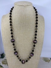 VINTAGE 1980s Murano black