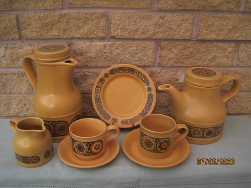 Retro kiln craft - kiln, tableware