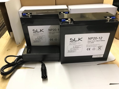Pair 12v 20ah - 20ah, elite