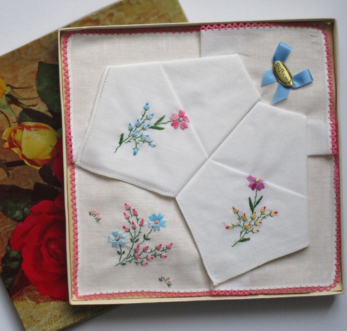 Vintage irish lawn - lawn, embroidered