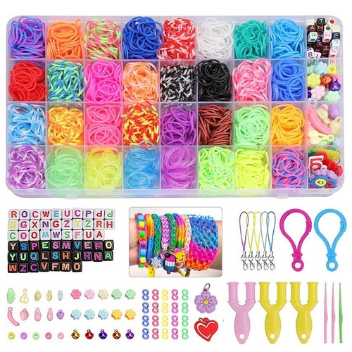 4800pcs rubber loom - rubber, bands