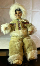 Knightsbridge Collection Eskimo Porcelain Collectable Doll
