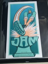 Pearl Jam Poster Copenhagen