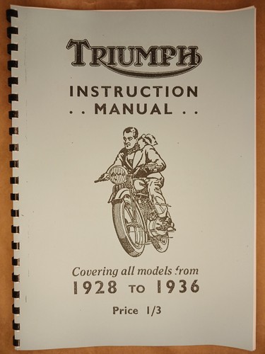 Triumph instruction manual all - instruction,