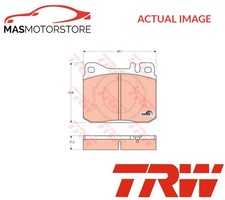 BRAKE PADS SET BRAKING PAD FRONT TRW GDB264 A NEW OE REPLACEMENT