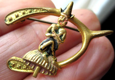 VINTAGE 1950s lucky PIXIE IMP