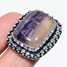 Natural Fluorite Gemstone 925