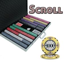 New 1000 Scroll Ceramic Poker