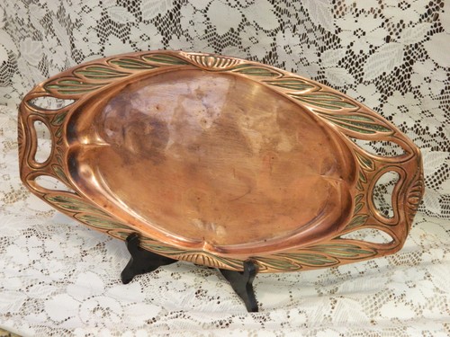Antique art nouveau copper - antique,