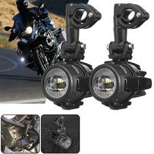 2x Motorcycle LED Auxiliary