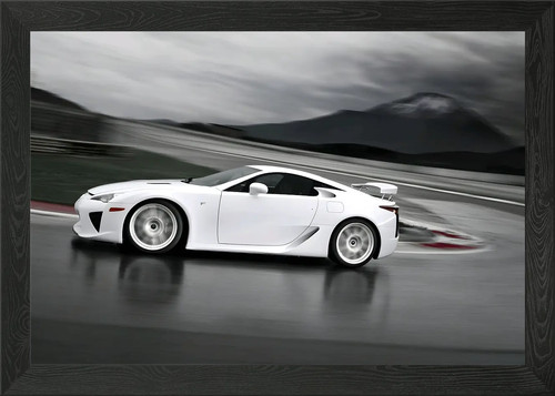 Lexus lfa framed wall - lexus,