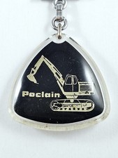 Keychain - Poclain Excavators - 1960s Vintage Construction