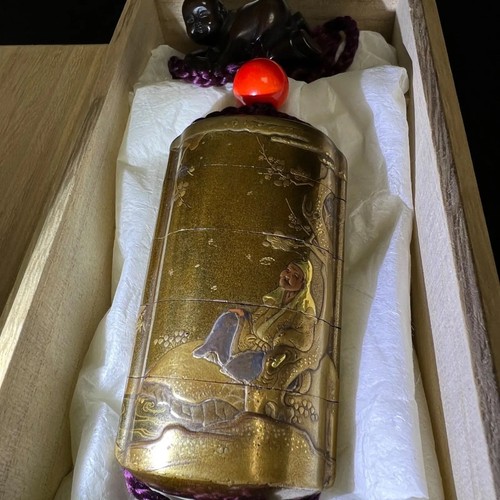 Edo period antique maki inro - edo,