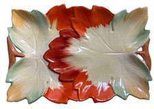 Clarice Cliff “Autumn Leaf” Sandwich Plate