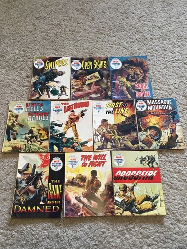 10x war picture library comics - war,
