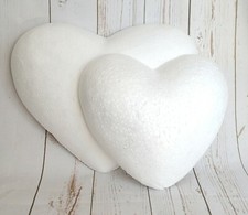Polystyrene Half Hearts 28 cm