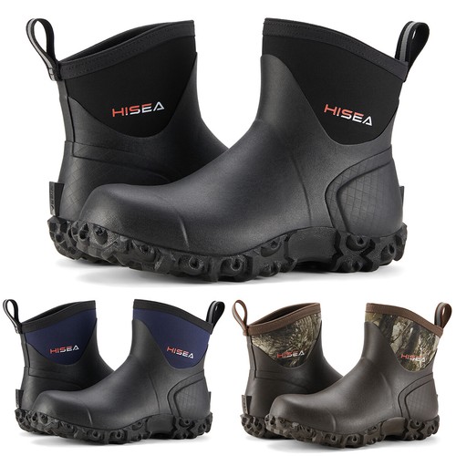 Hisea men ankle rain boots - hisea,