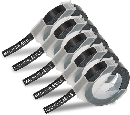 5pk dymo 9mm embossing - 3d,