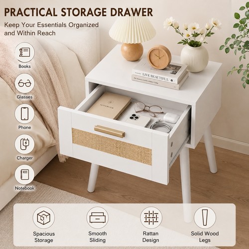 Heyzoey rattan bedside - heyzoey,