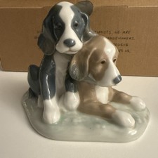 VINTAGE NAO BY LLADRO 2 DOGS