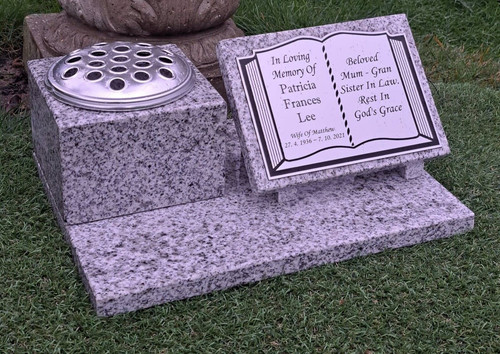 Personalised memorial stone - memorial,