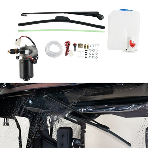 Utv electric windshield - windshield, wiper