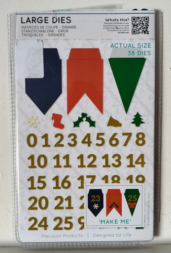 Xcut dies advent bunting - xcut,