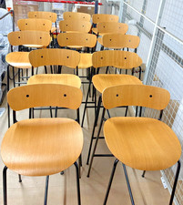 Oak Wooden Bar Stool