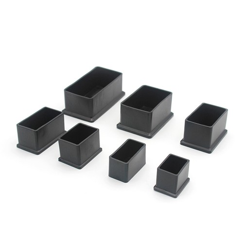Black rectangle rubber - black, chair