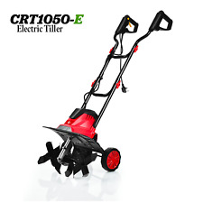 Crytec 1050W Electric 10M Cable Tiller Garden Soil Cultivator Rotavator 4 Blades