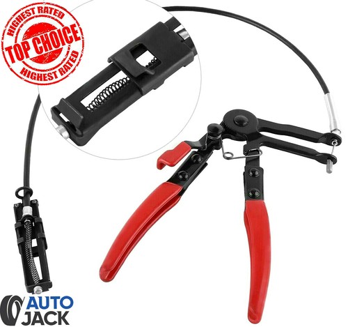 Long reach flexible hose clip - hose,