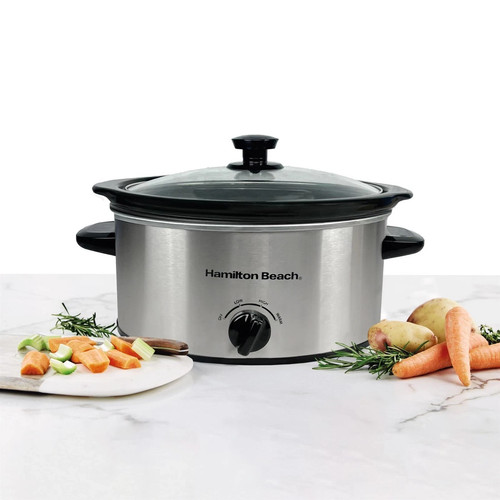 Slow cooker ceramic crock pot - slow,