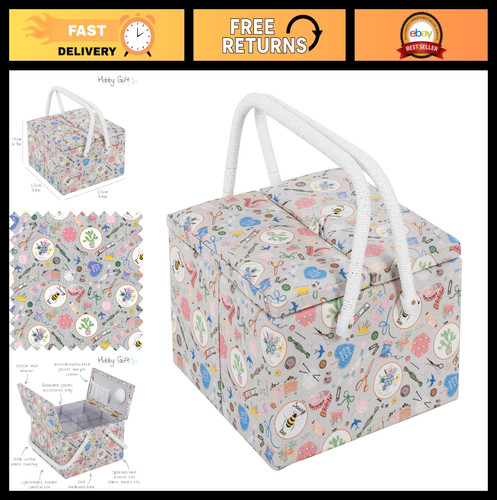 Large sewing box organizer - box,