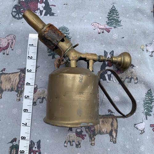 Brass antique blow - brass, -made