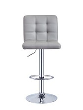 Bar Stools Set of 2 PU Leather