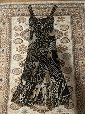 Vintage Jaegar Women’s Silk Leopard Print Dress, Size Small / 8 Uk