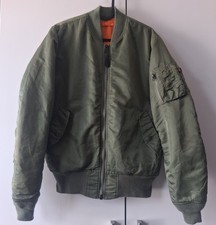 Vintage  Alpha Industries USAF MA-1 Reversible Bomber Jacket Medium