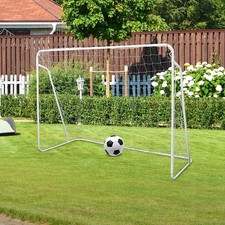 7FT x 5FT Football Goal Portable Kids Football Goals for Garden with Net