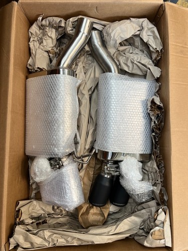 Manhart rear exhaust quad - manhart, w/quad