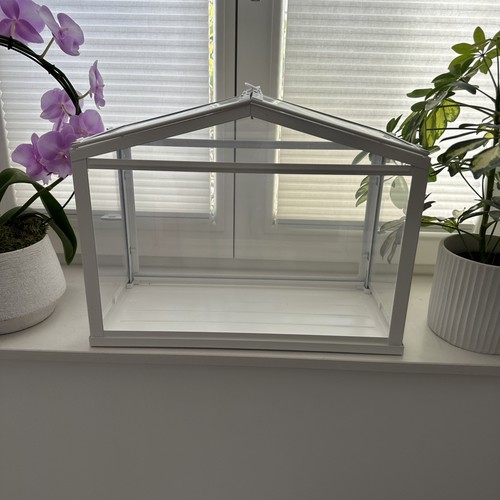 Ikea socker white terrarium - ikea,